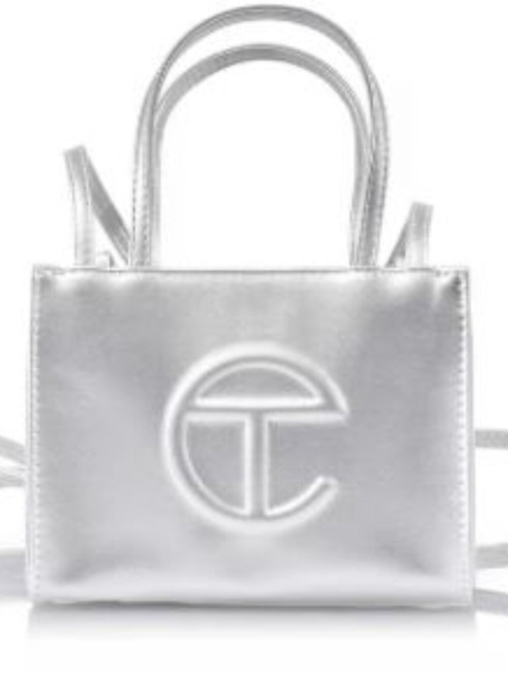 TELFAR Small Shopping Bag (Silver)
